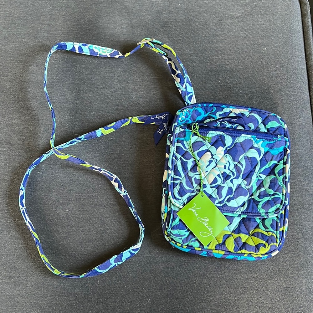 Vera Bradley mini hipster crossbody in Katalina Blues